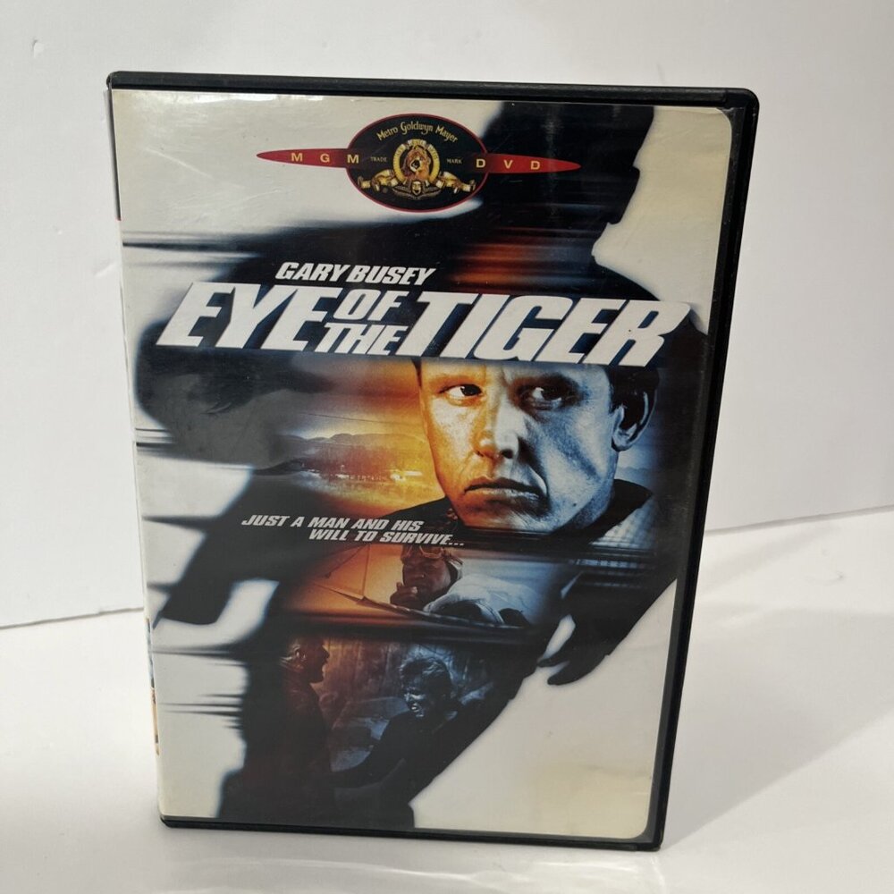 Eye of the Tiger (DVD, 1986) Gary Busey Used See Pics For Condition OOP HTF MGM